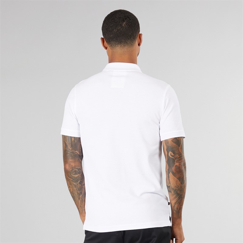 Mens Williams Polo White B 2 Mens Williams Polo White B