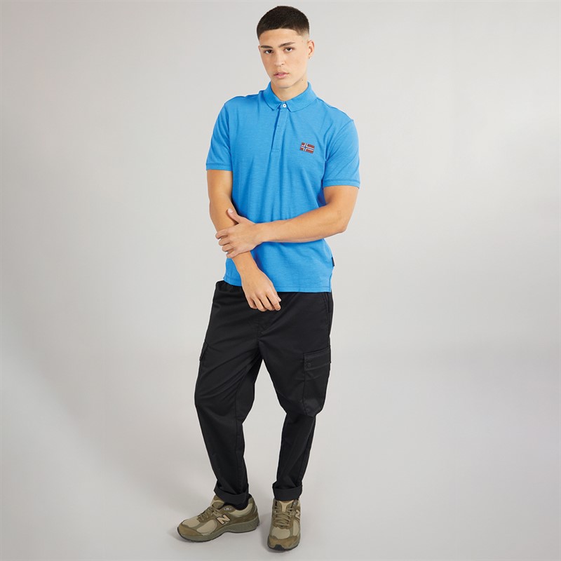 Mens Ebea 2 Polo Shirt French Blue 4 Mens Ebea 2 Polo Shirt French Blue