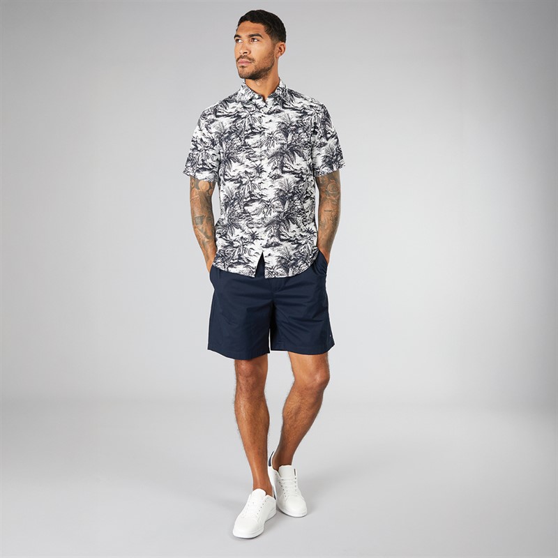 Mens Linen Vacation Short Sleeve Shirt Desert Sky Allover 4 Mens Linen Vacation Short Sleeve Shirt Desert Sky Allover