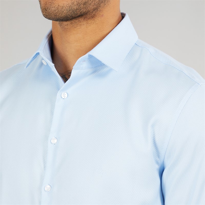 Mens Non Iron Structure Long Sleeve Shirt Sweet Blue 3 Mens Non Iron Structure Long Sleeve Shirt Sweet Blue