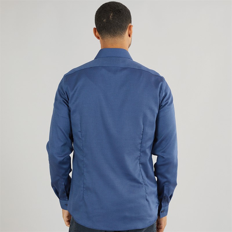 Mens Non Iron Structure Long Sleeve Shirt Night Sky 2 Mens Non Iron Structure Long Sleeve Shirt Night Sky