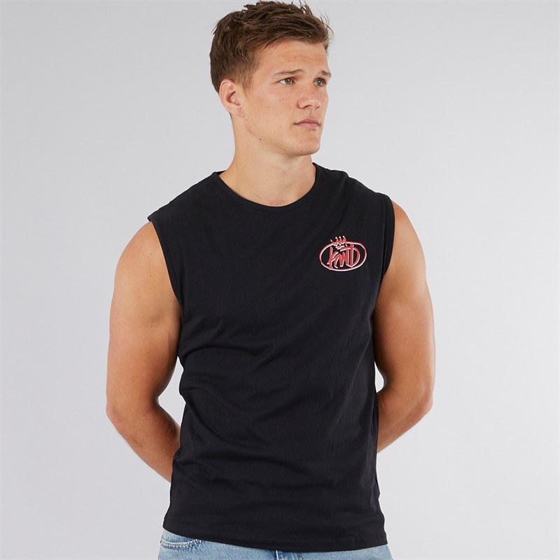 Mens Soap Tank Top Black