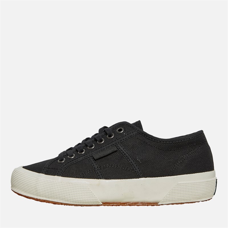 2706 OG Canvas Trainers Black White Avorio