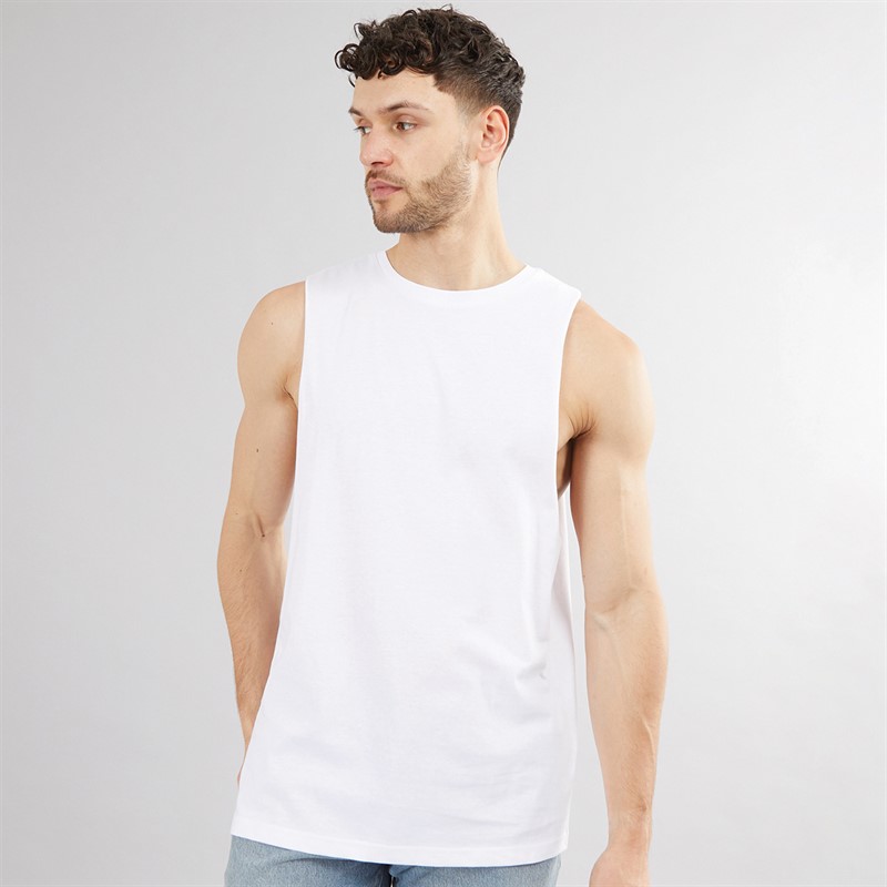 Mens Tank Vest White