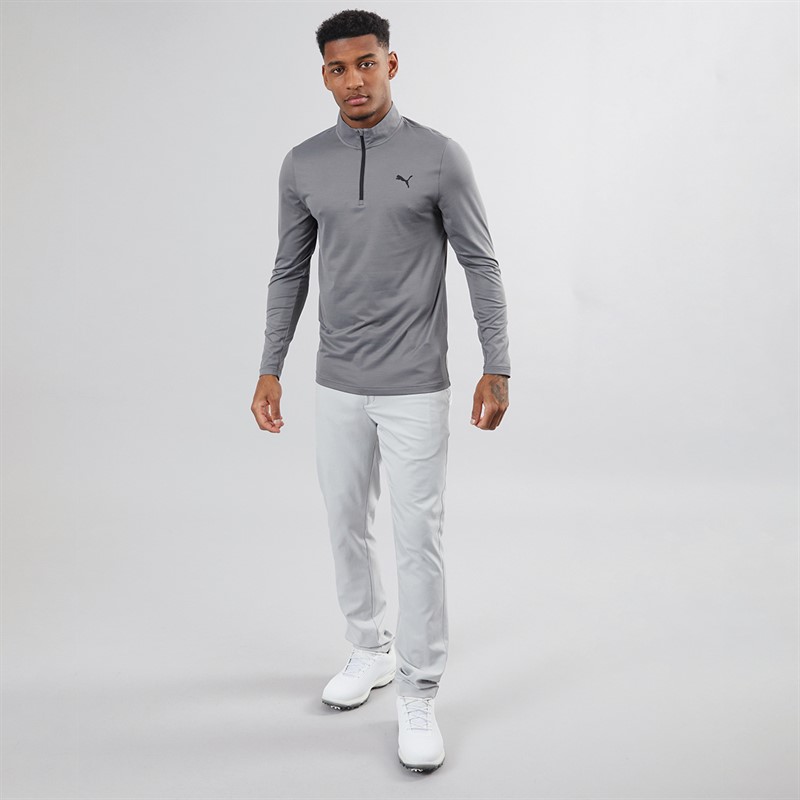 Mens Golf Icon 2.0 1/4 Zip Left Chest Slate Sky 3 Mens Golf Icon 2.0 1/4 Zip Left Chest Slate Sky