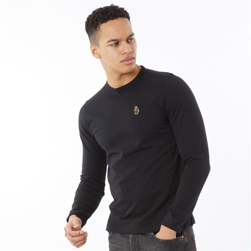 Mens Trousernake Long Sleeve Top Black B