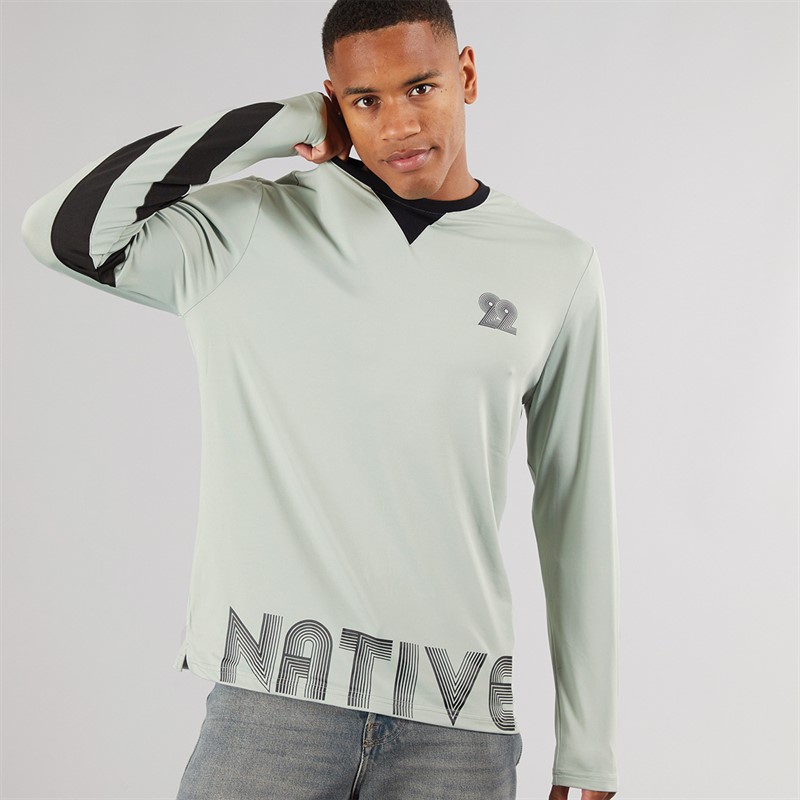 Mens Geller Techinical Top Grey