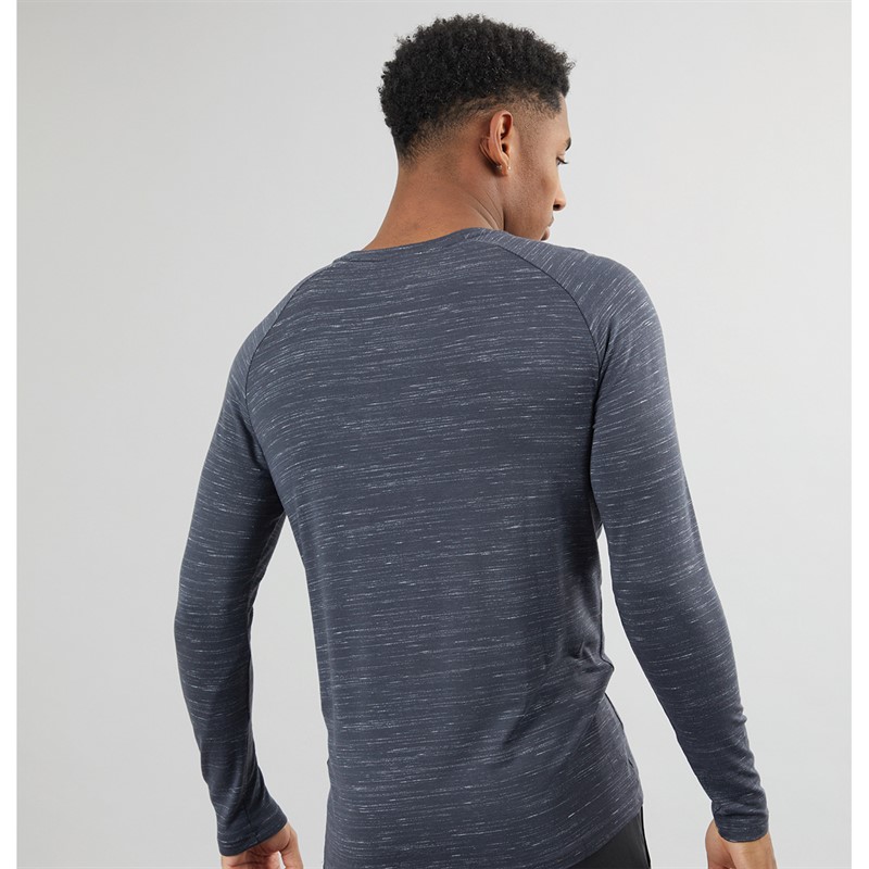 Mens Performance Long Sleeve Top Black 2 Mens Performance Long Sleeve Top Black