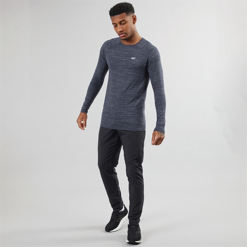 Mens Performance Long Sleeve Top Black 4 Mens Performance Long Sleeve Top Black