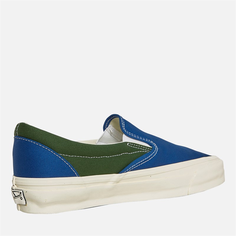LX Slip-On OG Reissue 98 Trainers Deep Teal Plaid 5 LX Slip-On OG Reissue 98 Trainers Deep Teal Plaid