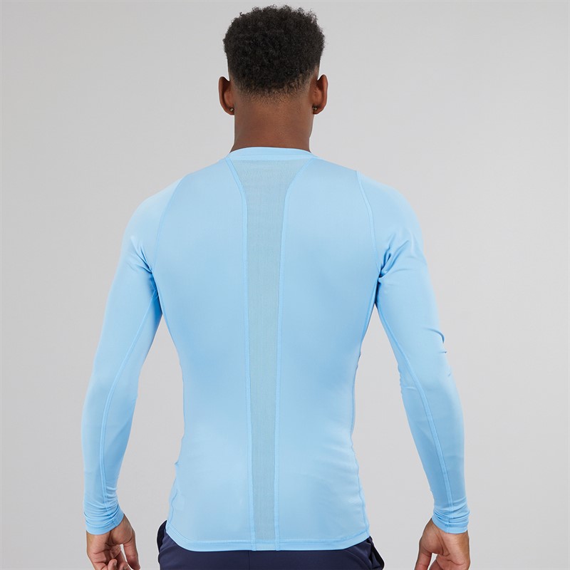 Mens TS Exo-Adapt Long Sleeve Training Top Light Blue 2 Mens TS Exo-Adapt Long Sleeve Training Top Light Blue