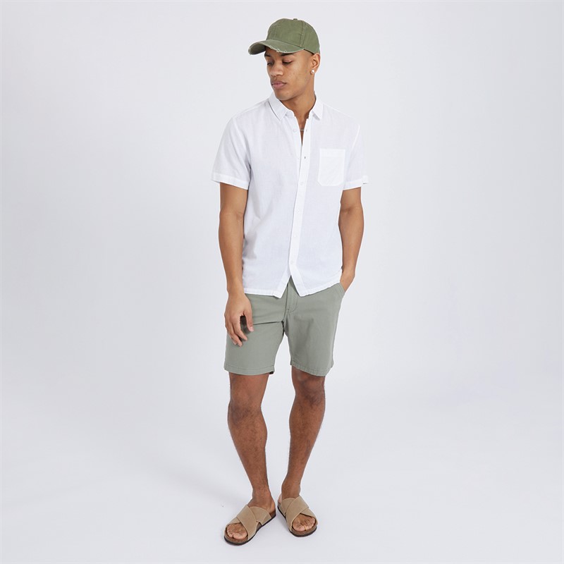 Mens Hansen Chino Shorts Sage 3 Mens Hansen Chino Shorts Sage