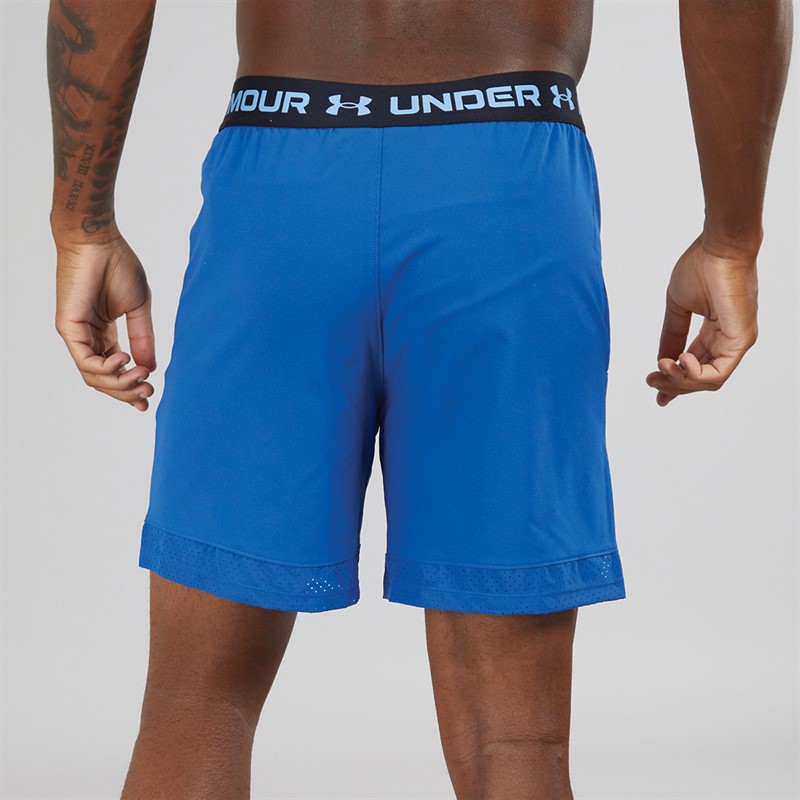Mens UA Vanish Woven 6 Inch Shorts Tech Blue/Horizon Blue 3 Mens UA Vanish Woven 6 Inch Shorts Tech Blue/Horizon Blue