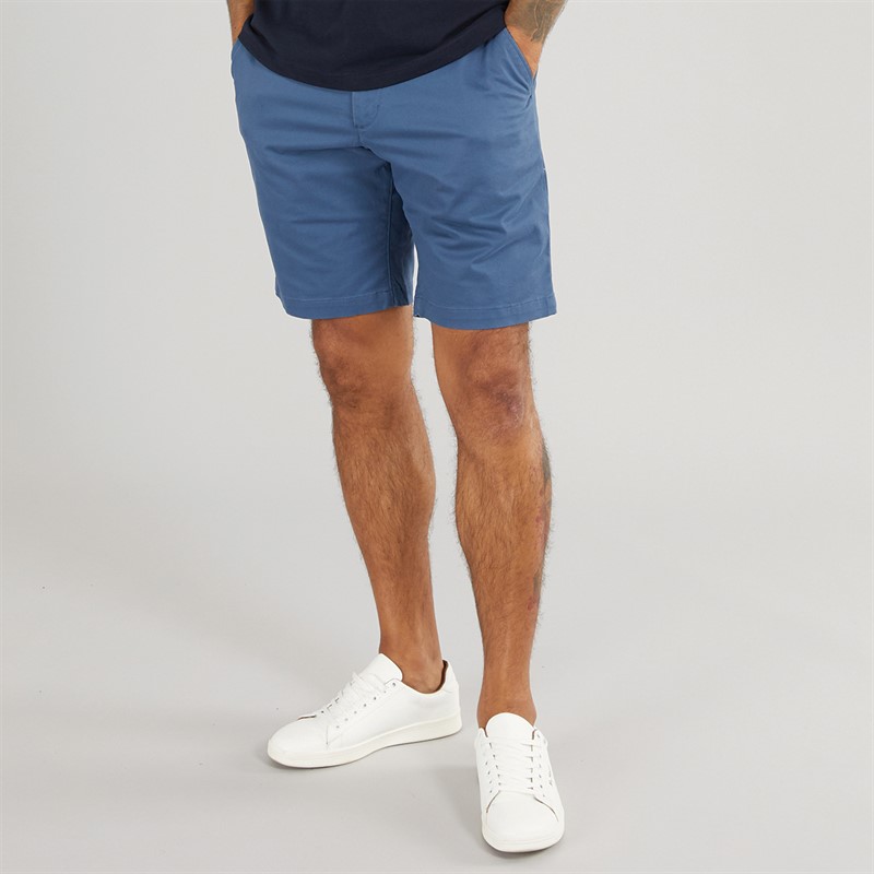 Mens Harlem Chino Shorts Aegean Sea