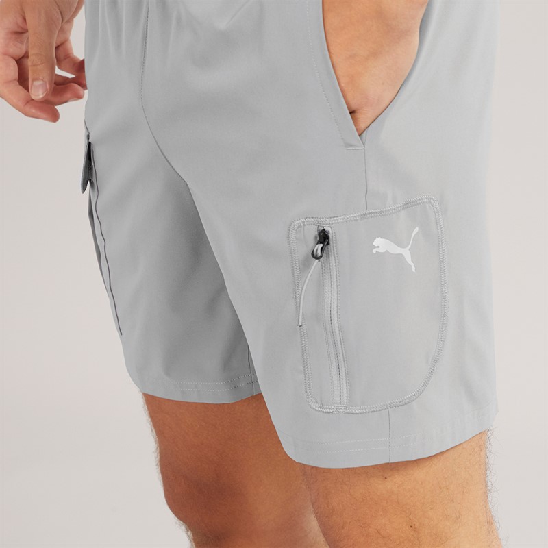 Mens Tech Training 7 Woven Cargo Shorts Stormy Slate 5 Mens Tech Training 7 Woven Cargo Shorts Stormy Slate