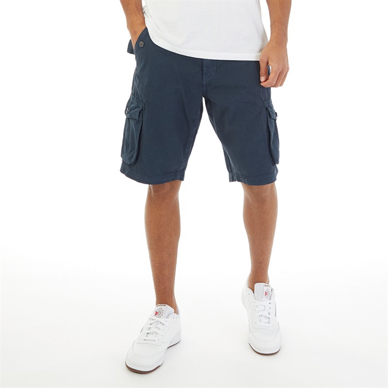 Mens Combat Shorts Blue