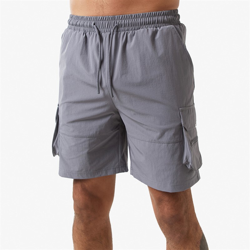 Mens Tech Stretch Poly Utility Shorts Charcoal 3 Mens Tech Stretch Poly Utility Shorts Charcoal