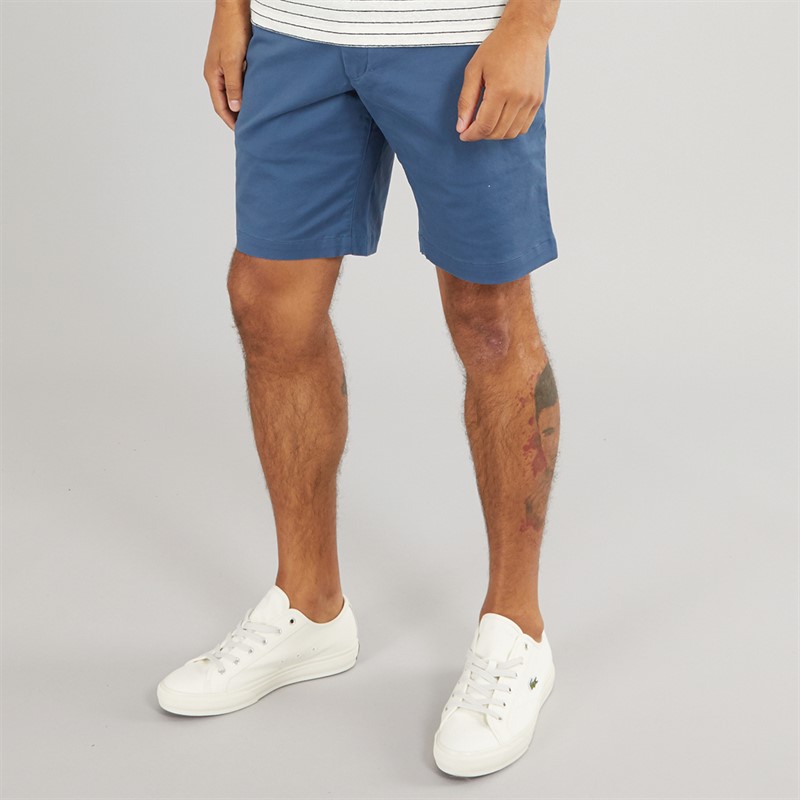 Mens Harlem Chino Shorts Aegean Sea
