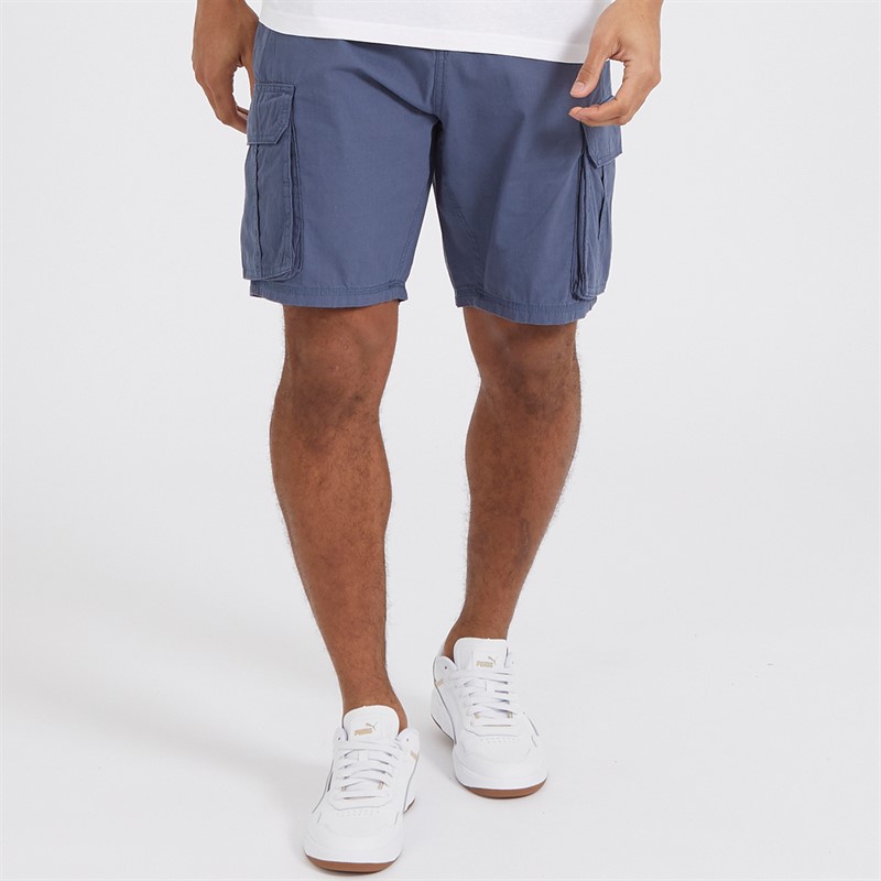 Mens Riverwood Cargo Shorts Blue