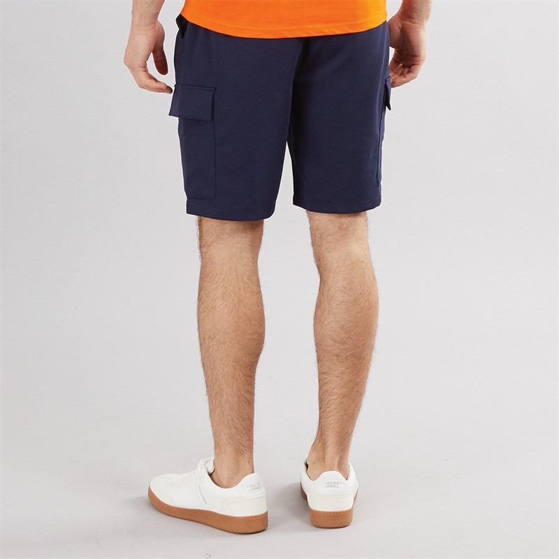 Mens Brent Cargo Shorts Blue 2 Mens Brent Cargo Shorts Blue