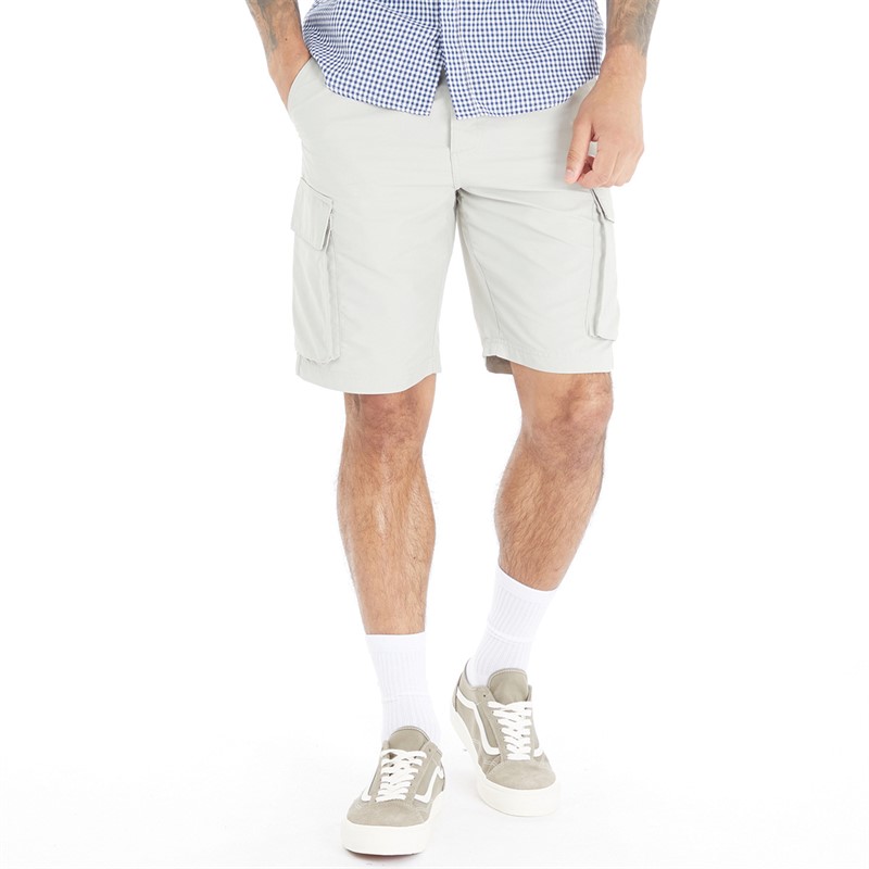 Mens Cargo Tech Shorts Stone