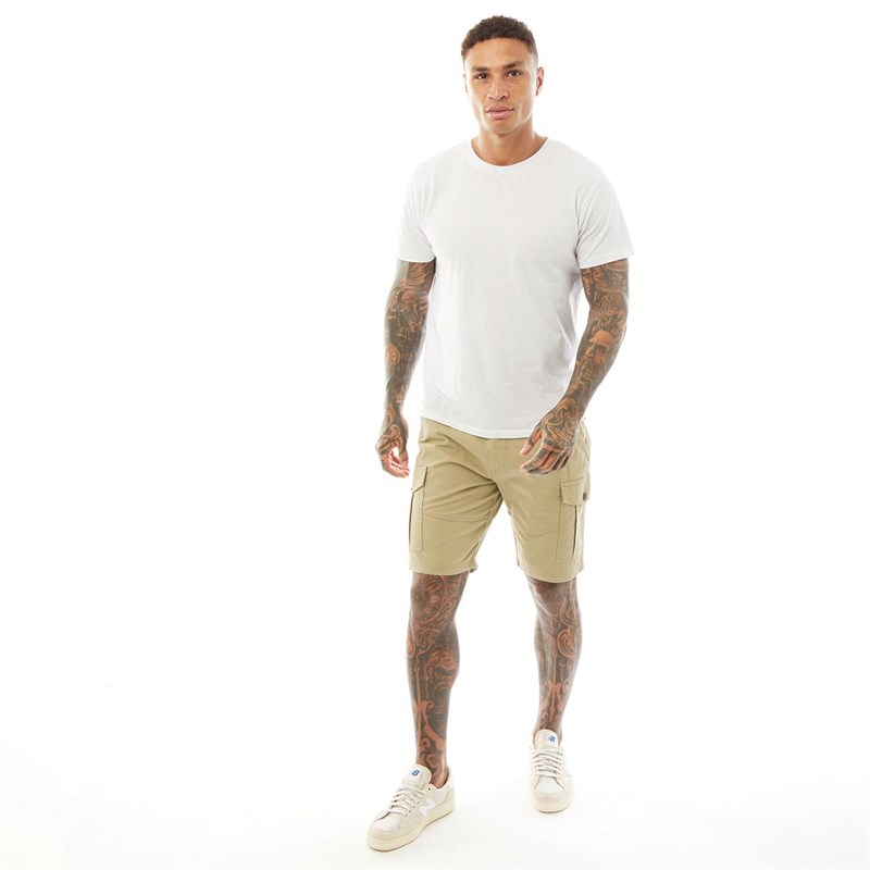 Mens Aldabra Cargo Shorts Stone 3 Mens Aldabra Cargo Shorts Stone