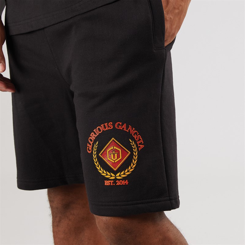Mens Veenuss Jog Shorts Black 3 Mens Veenuss Jog Shorts Black