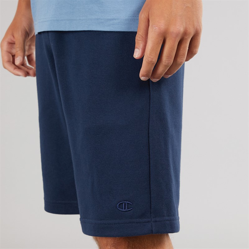 Mens Bermuda Logo Shorts Navy Blue 3 Mens Bermuda Logo Shorts Navy Blue