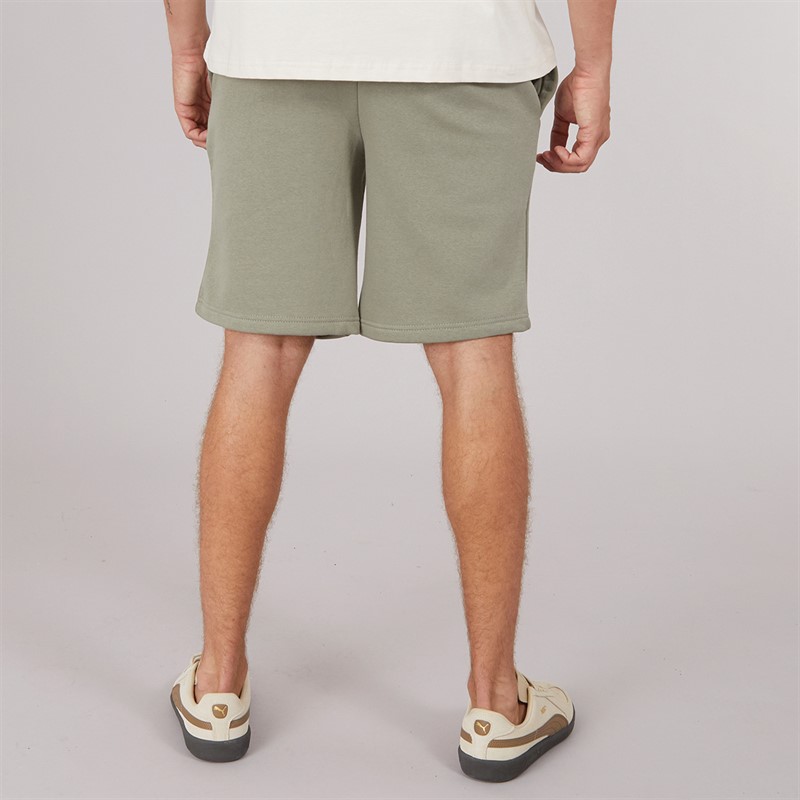 Mens Elamo Fleece Shorts Sage 2 Mens Elamo Fleece Shorts Sage