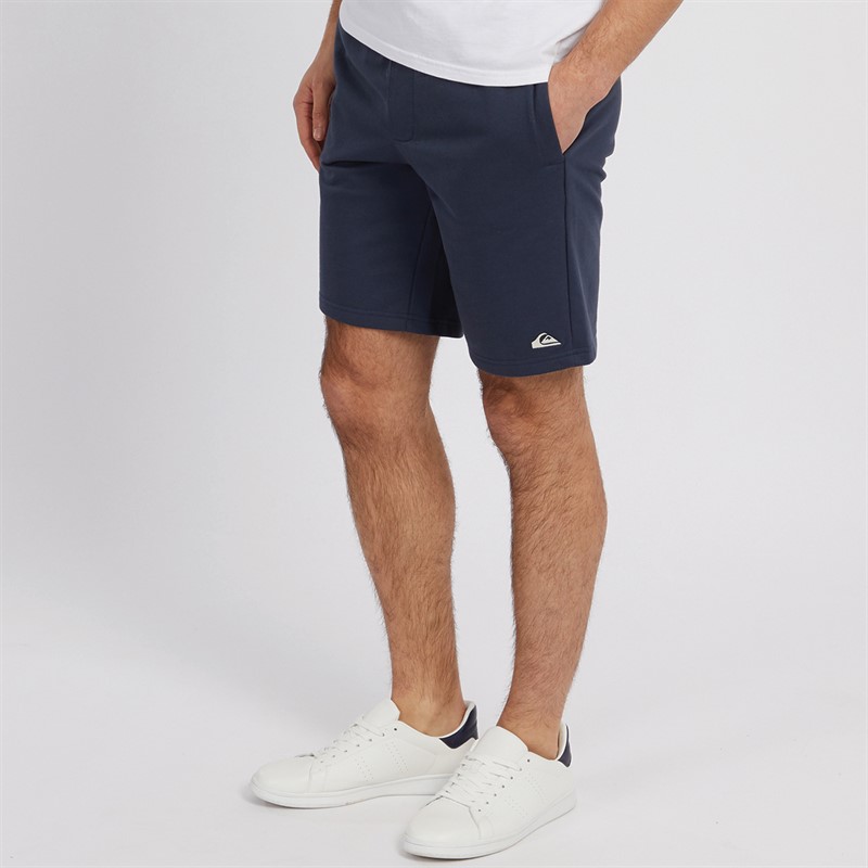 Mens Basic Fleece Shorts BYJ0 Navy Blazer