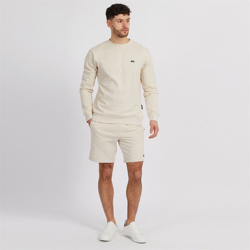 Mens Basic Fleece Shorts Birch 3 Mens Basic Fleece Shorts Birch