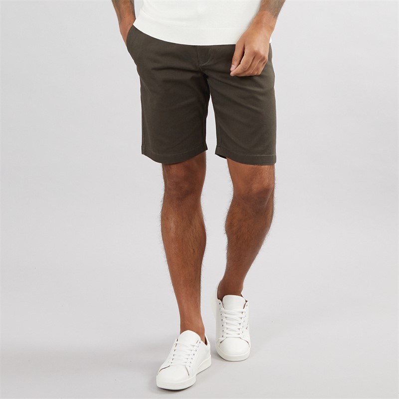 Mens Chino 4 Shorts Khaki