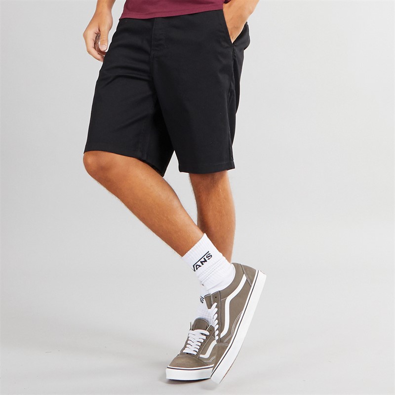 Mens Authentic Relaxed Chino Shorts Black