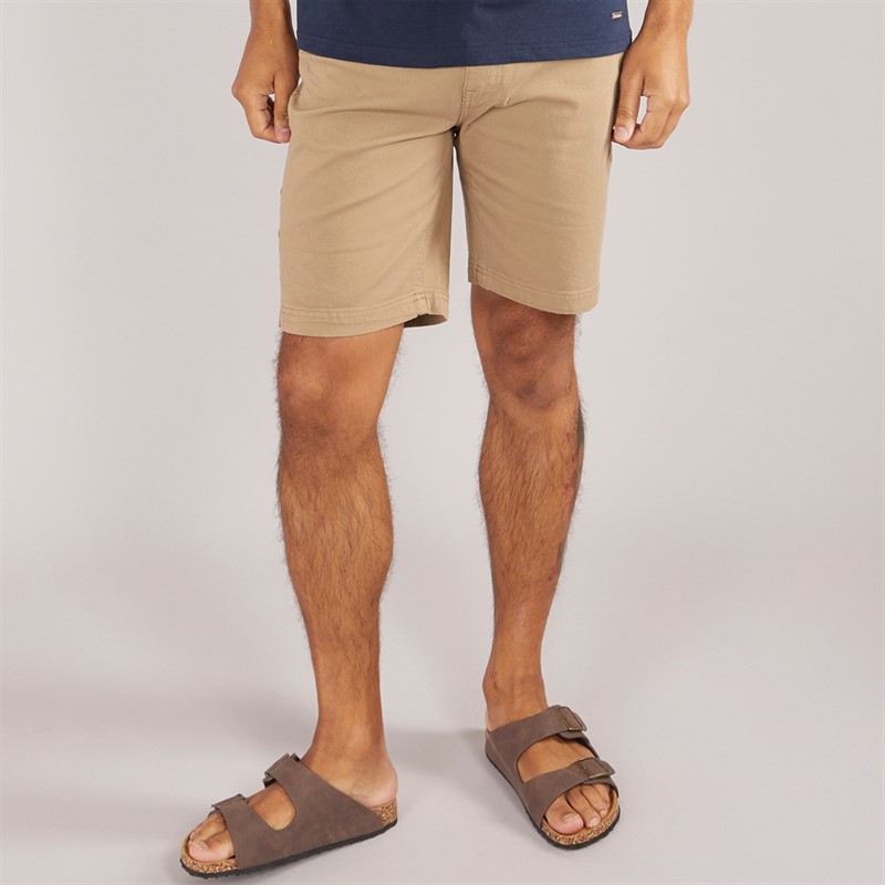 Mens Star Chino Shorts Dark Stone
