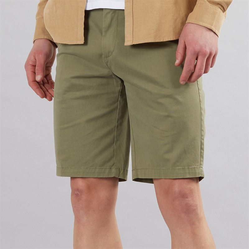 Mens Twill Chino Shorts Cassel Earth