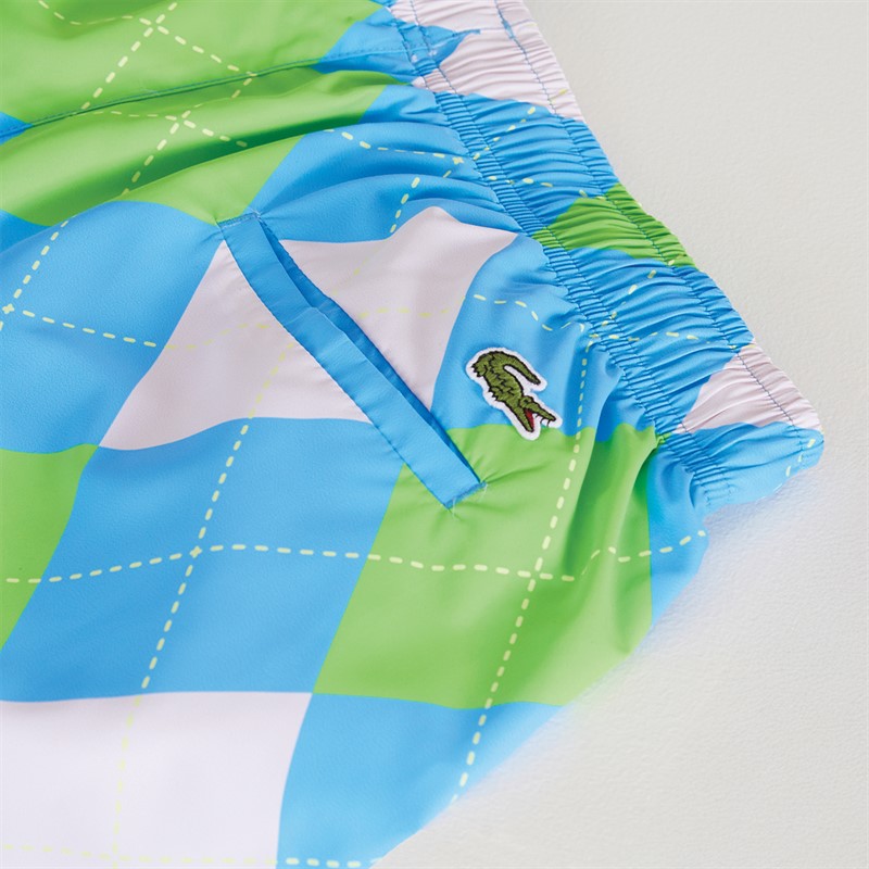 Mens Swim Shorts Argentine Blue/Multico 3 Mens Swim Shorts Argentine Blue/Multico