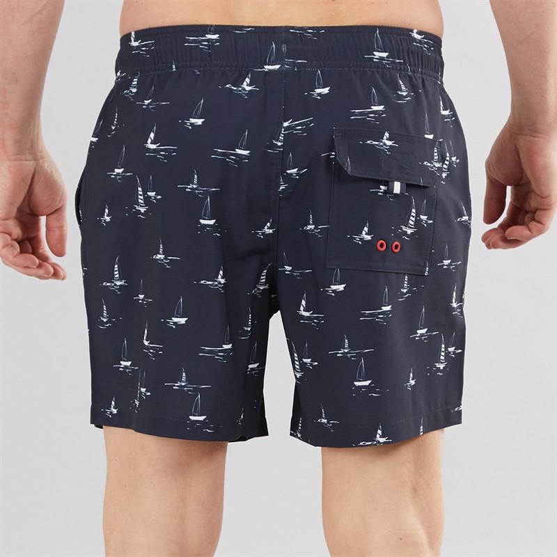 Mens Boat Swim Shorts Navy 2 Mens Boat Swim Shorts Navy