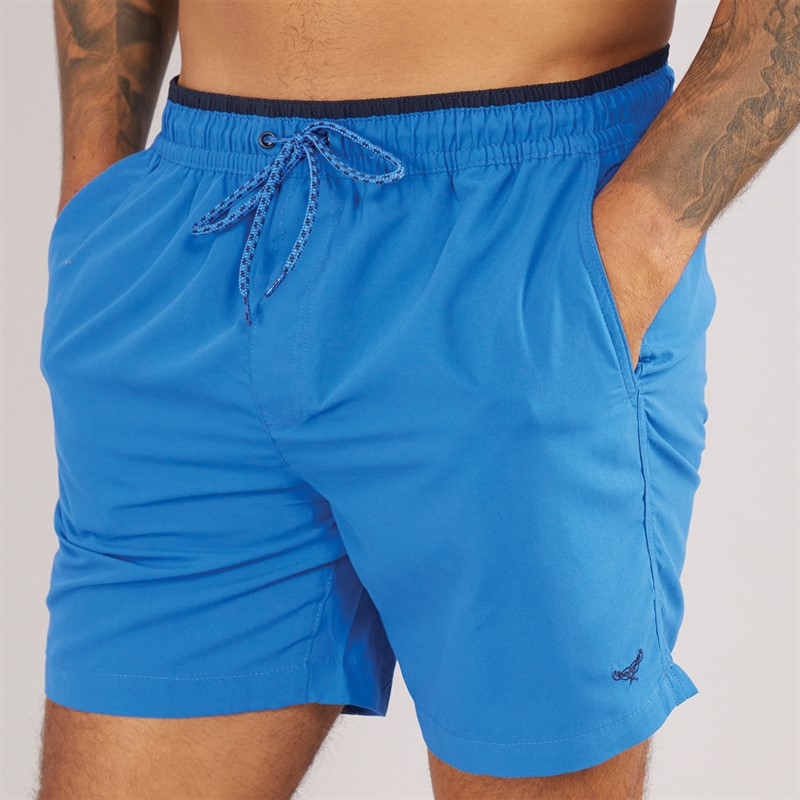 Mens Dawlish Swim Shorts Cobalt Blue