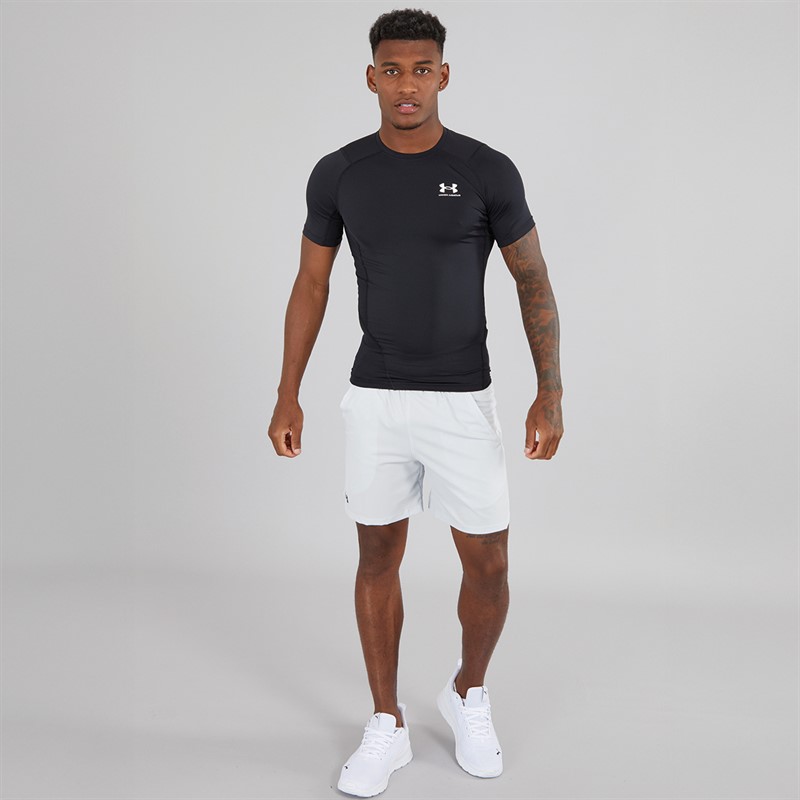Mens UA Vanish Woven 6 Inch Shorts Halo Grey/Black 4 Mens UA Vanish Woven 6 Inch Shorts Halo Grey/Black