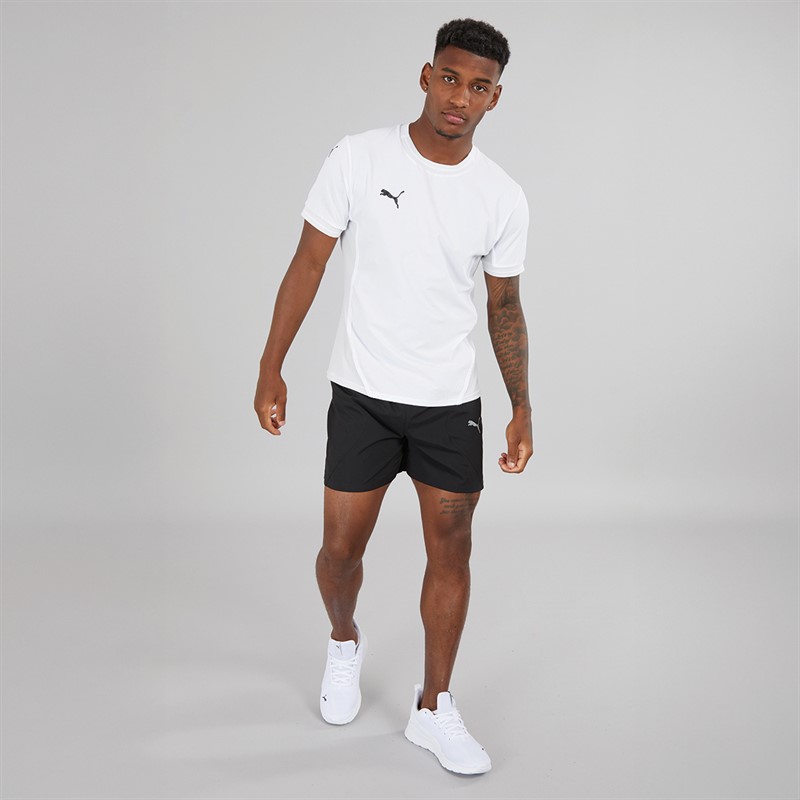 Mens Run Favorite Woven 5 Inch Session Running Shorts Black 4 Mens Run Favorite Woven 5 Inch Session Running Shorts Black