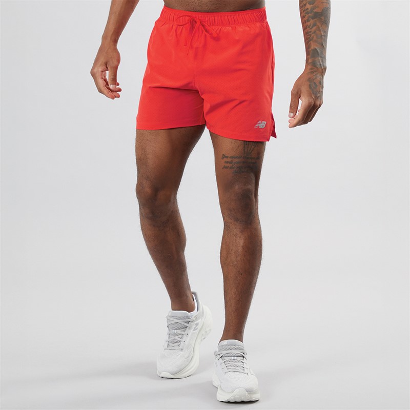 Mens RC Performance 5 Inch Running Shorts Neo Flame 3 Mens RC Performance 5 Inch Running Shorts Neo Flame