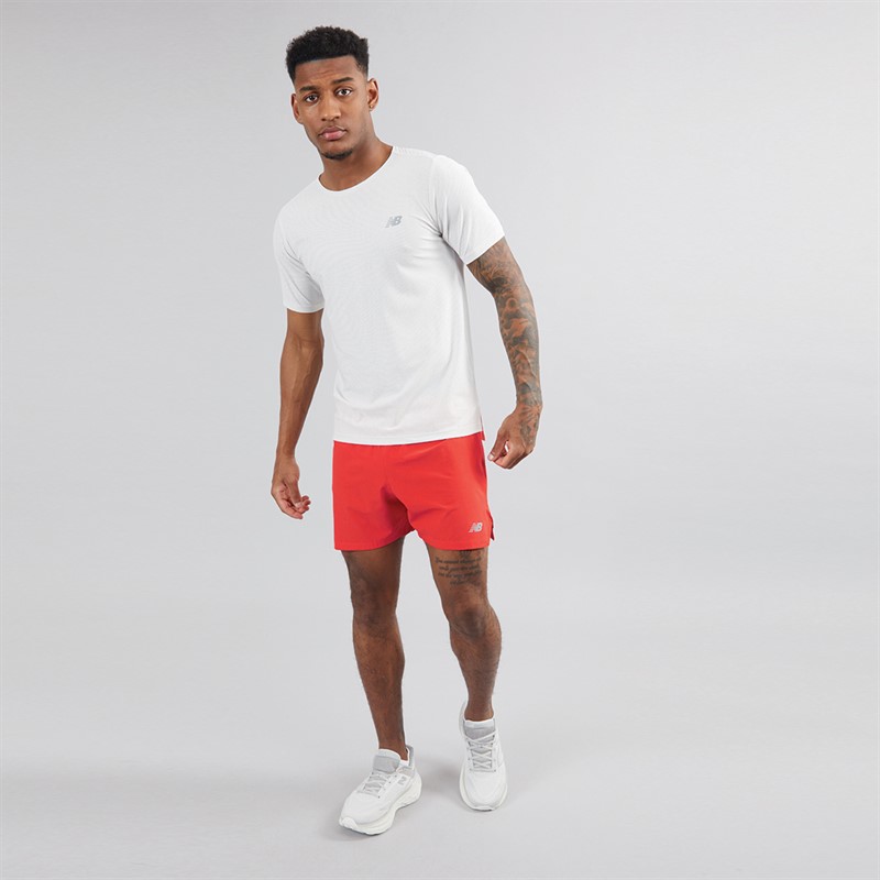 Mens RC Performance 5 Inch Running Shorts Neo Flame 4 Mens RC Performance 5 Inch Running Shorts Neo Flame