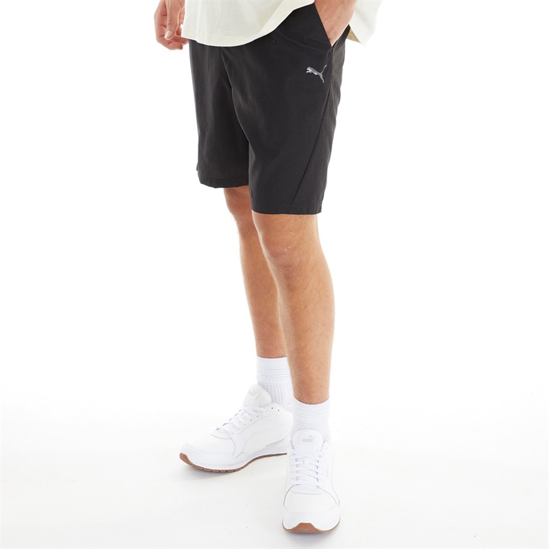 Mens Rad/Cal 8 Woven Shorts Black