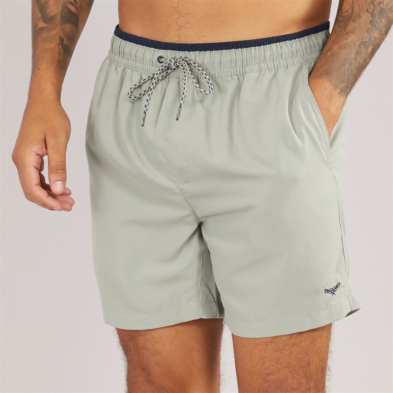Mens Dawlish Swim Shorts Sage
