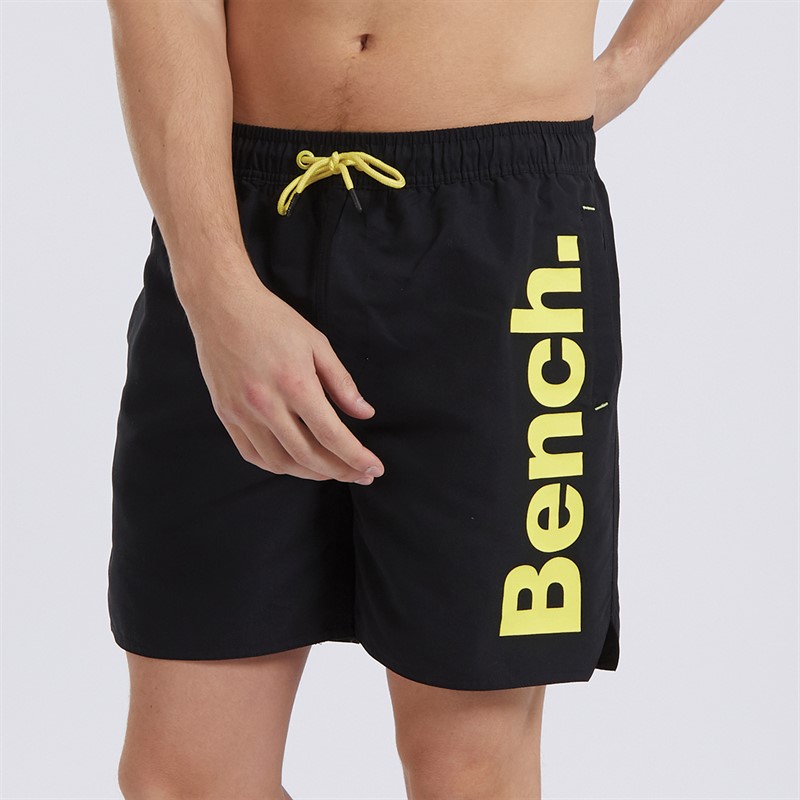 Mens Tahiti Swim Shorts Black 1 Mens Tahiti Swim Shorts Black