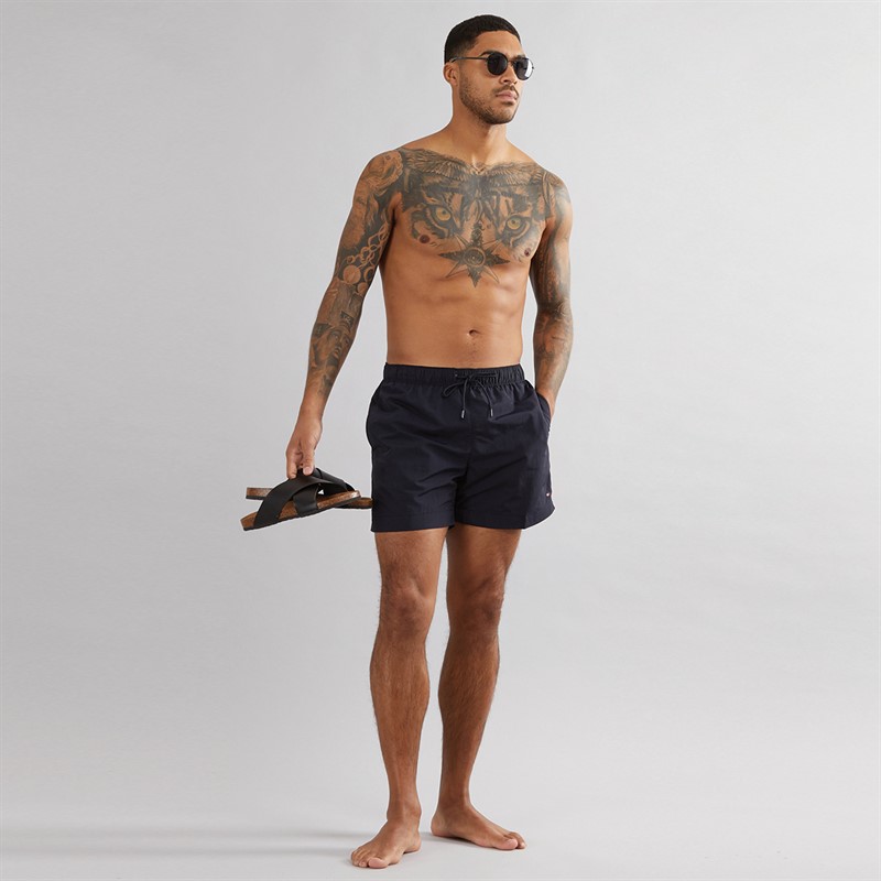 Mens Drawstring Swim Shorts Desert Sky 4 Mens Drawstring Swim Shorts Desert Sky