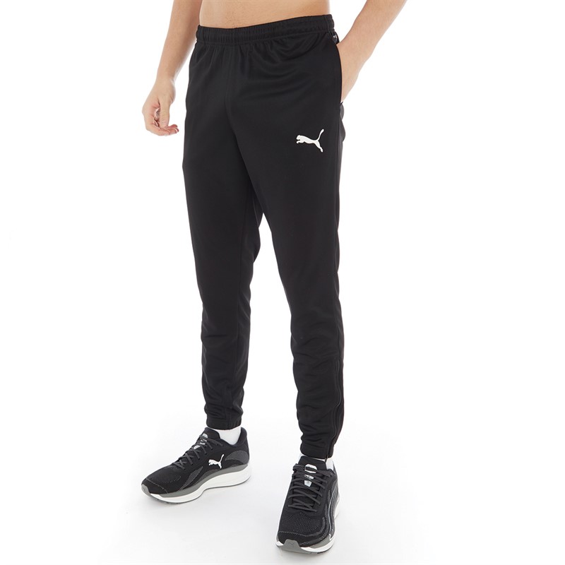 Mens teamRISE Poly Training Track Pants Black