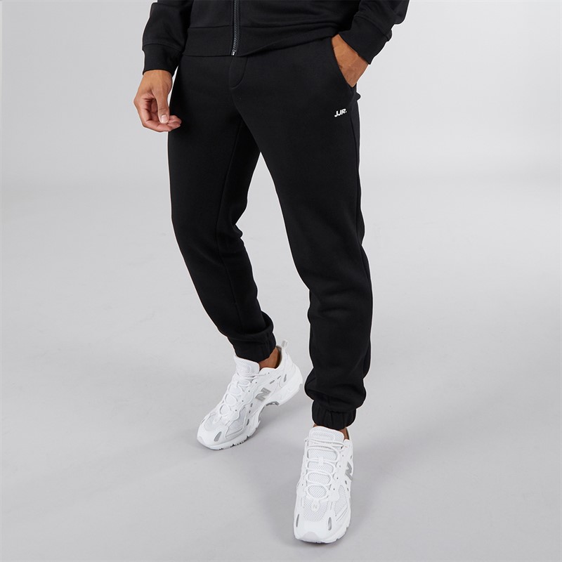 Mens Gorm Rebel Logo Joggers Black