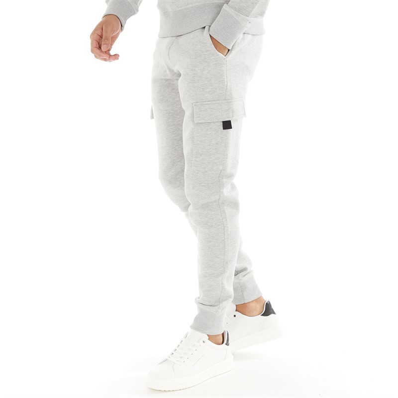 Mens FC Cargo Jogger Light Grey Mel