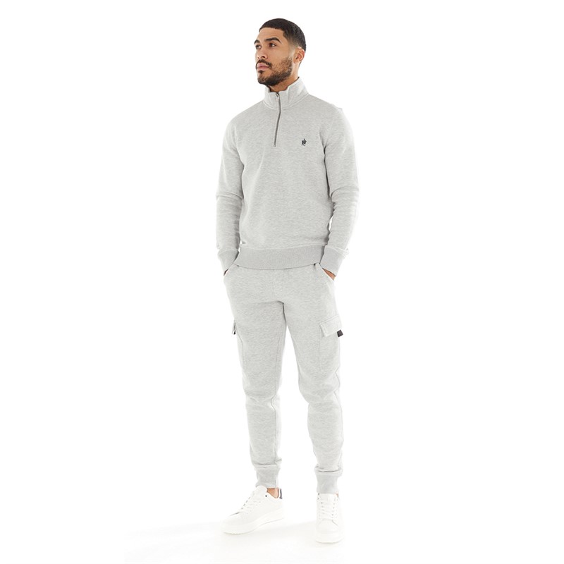 Mens FC Cargo Jogger Light Grey Mel 3 Mens FC Cargo Jogger Light Grey Mel